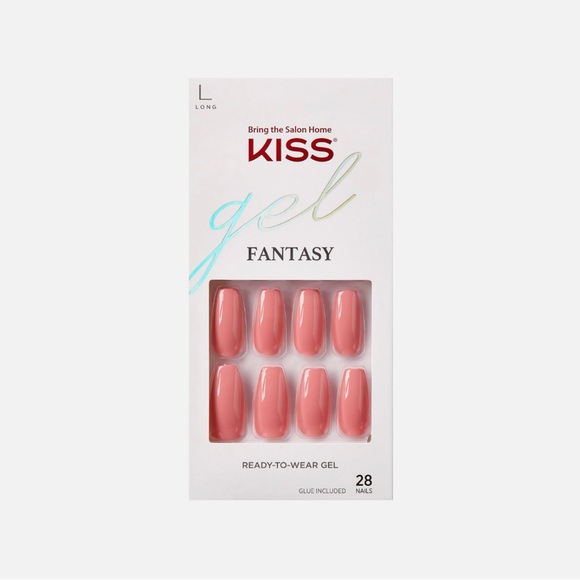 KISS Gel Fantasy Nails - Pink - Picture 1 of 6